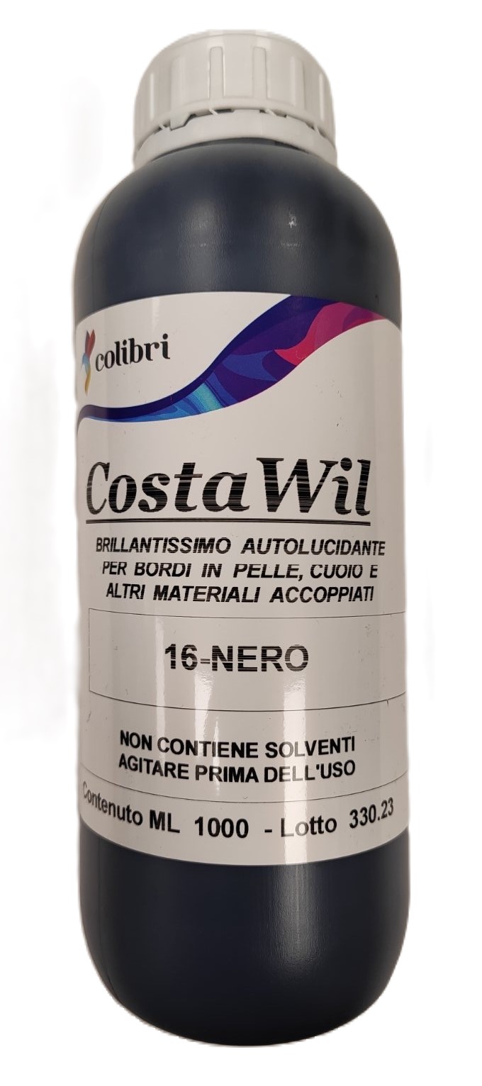 COSTAWILL BARVA ZA ROBOVE USNJA 1l ČRNA