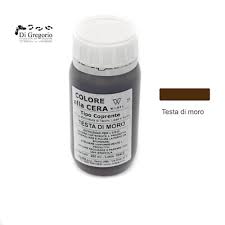 VOSKASTA BARVA ZA ROBOVE TEMNO RJAVA 500ml