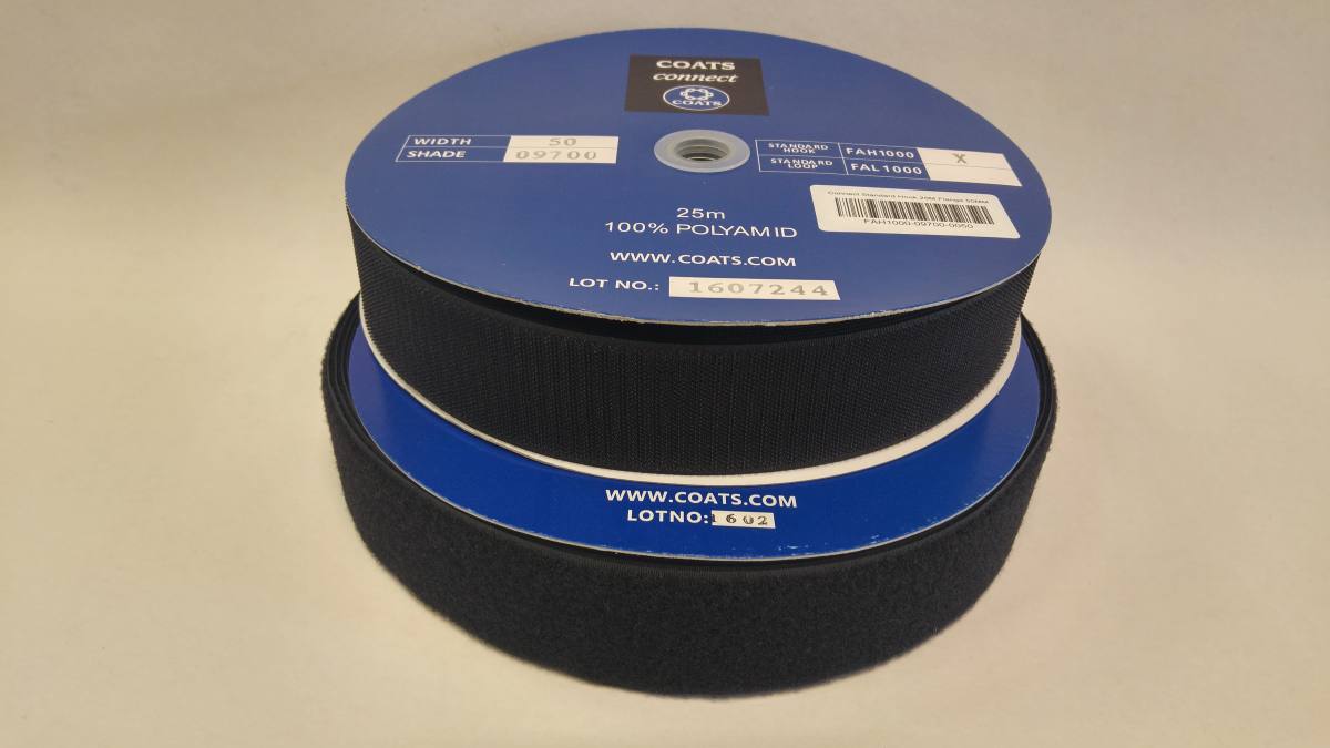 SPRIMNI TRAK STANDARD 50MM ČRN MEHKI