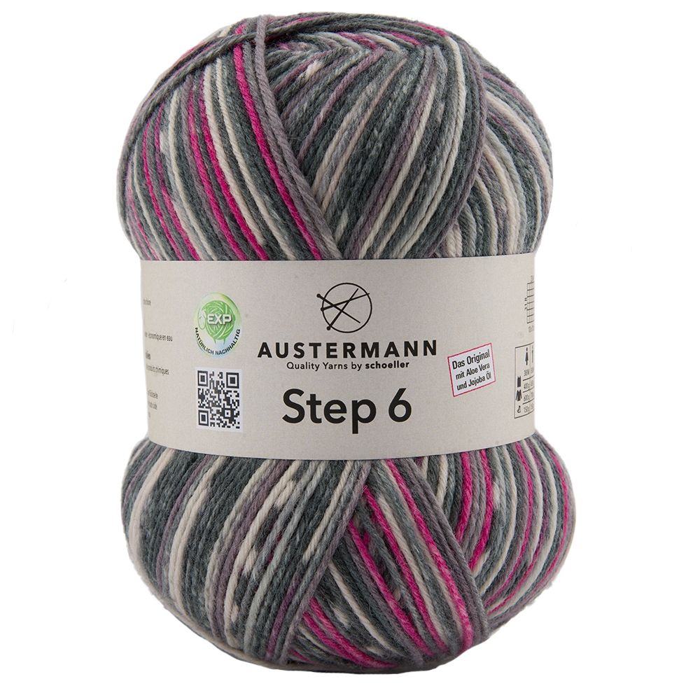AUSTERMANN STEP 6 b.612 PREJA ZA PLETENJE 150G