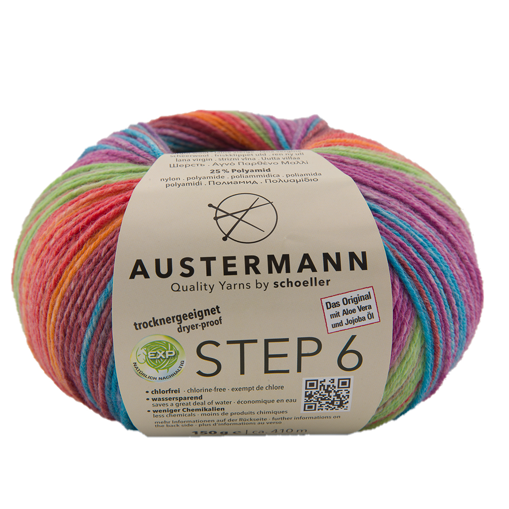 AUSTERMANN STEP 6 b.624 PREJA ZA PLETENJE 150G
