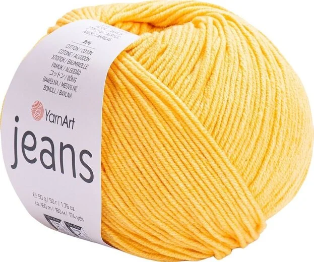 BOMBAŽNA PREJA JEANS 50g Yarn art