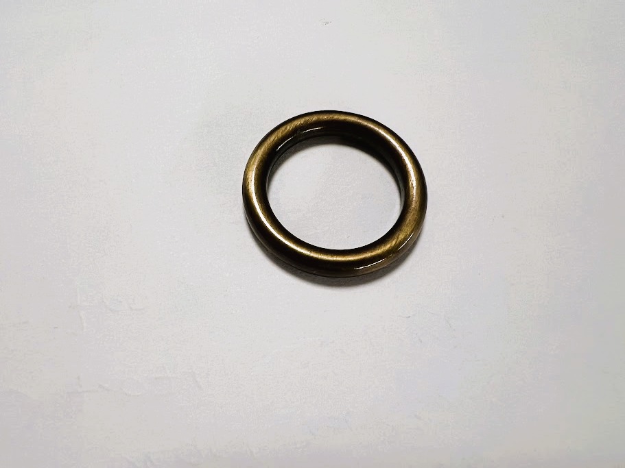 OBROČI VLITI 20MM STARO ZLATO - 6 KOM